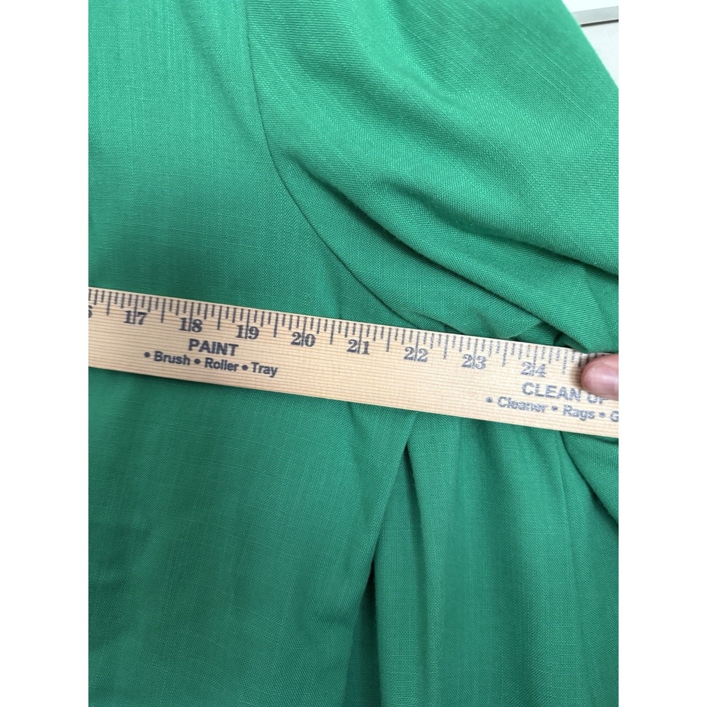 Worthington Suit Set Green Blazer & Pants 10 Petite Feminine Office Outfit USA - Picture 6 of 12